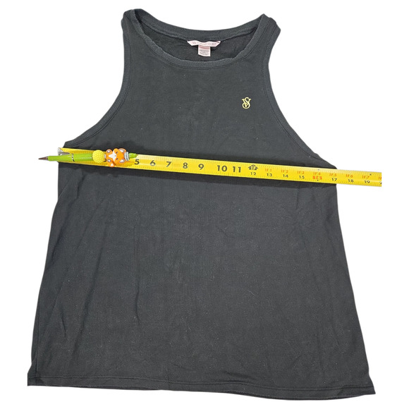 Victoria's Secret Women Medium Black Knit Tank and Shorts Lounge Wear PJ Set EUC - Picture 8 of 10